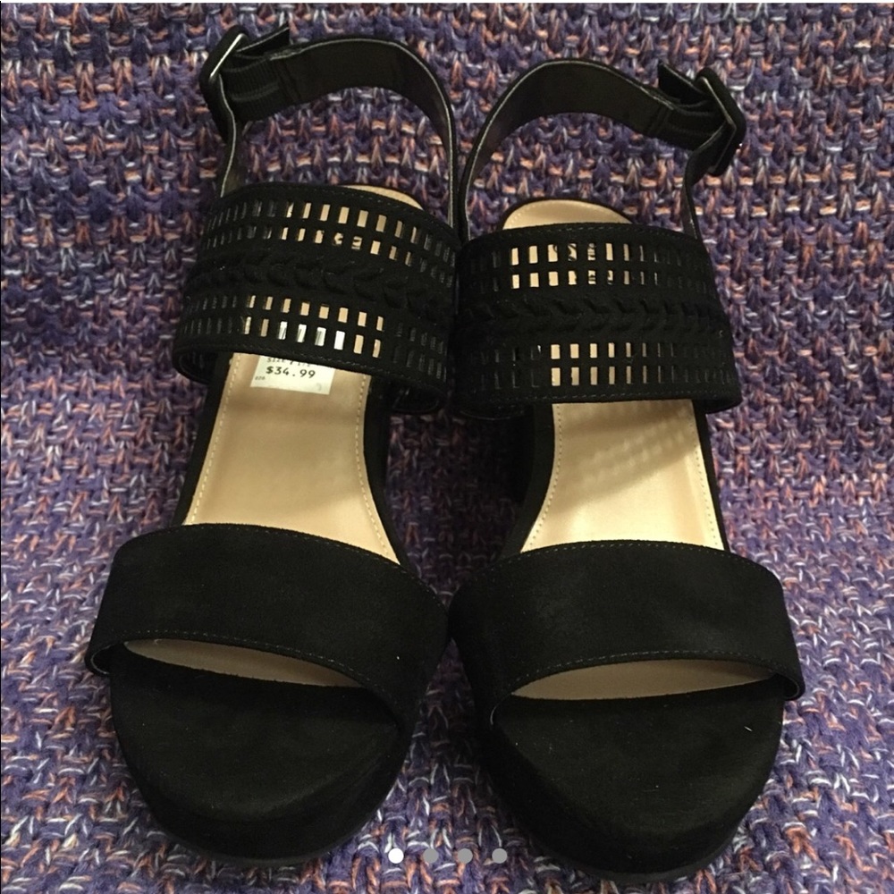 Black heels